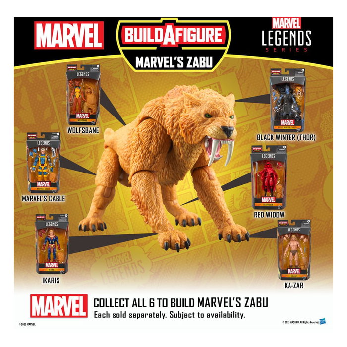 Hasbro Marvel Legends Cable Figura de Acción de 15 cm