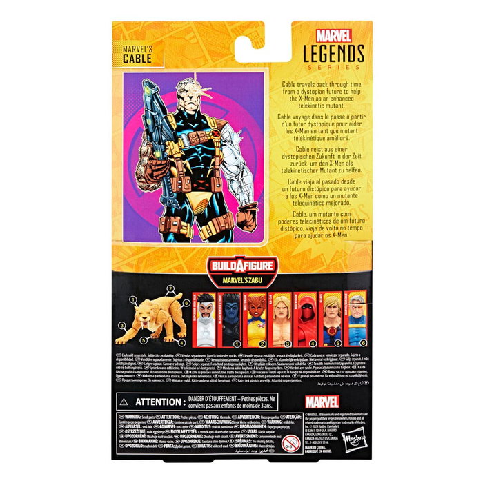 Hasbro Marvel Legends Cable Figura de Acción de 15 cm
