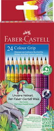 Lapices Acuarelables Faber-Castell Colour Grip Estuche De 24
