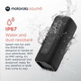 Motorola ROKR 600 Altavoz Bluetooth 30W IP67 Negro