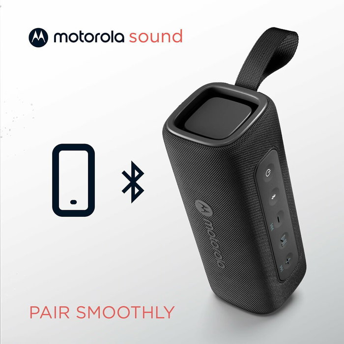 Motorola ROKR 600 Altavoz Bluetooth 30W IP67 Negro