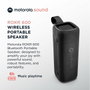 Motorola ROKR 600 Altavoz Bluetooth 30W IP67 Negro