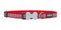 Red Dingo Collar Union Jack Flag On Red 15 mm X 24-36 cm