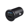 Trust Cargador de Coche Maxo 25197 - 38W PD Carga Rápida, USB-C y USB-A, para Encendedor de Cigarrillos, Negro