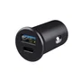 Trust Cargador de Coche Maxo 25197 - 38W PD Carga Rápida, USB-C y USB-A, para Encendedor de Cigarrillos, Negro