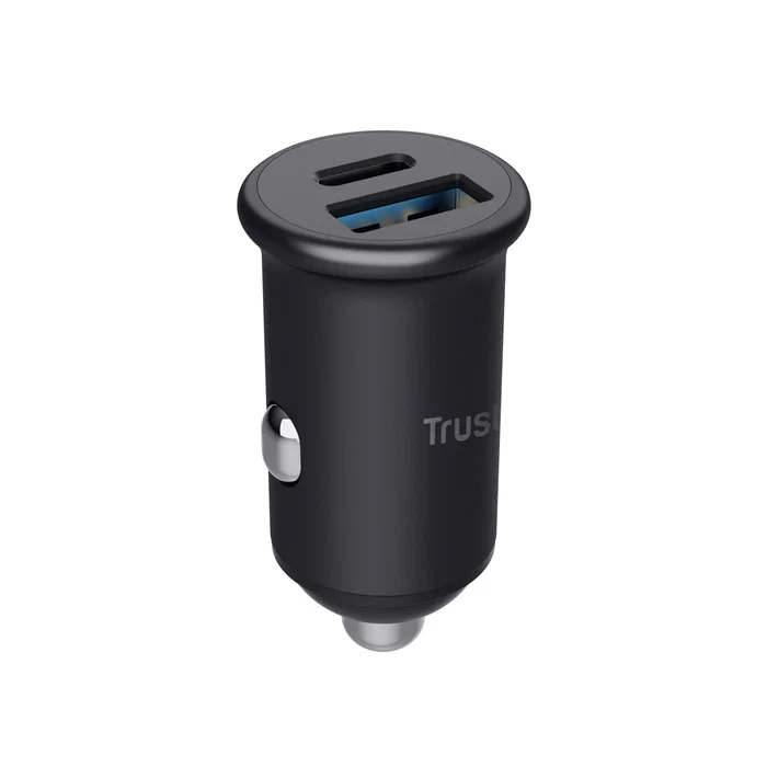Trust Maxo Cargador de Coche 38 W USB-C y USB-A
