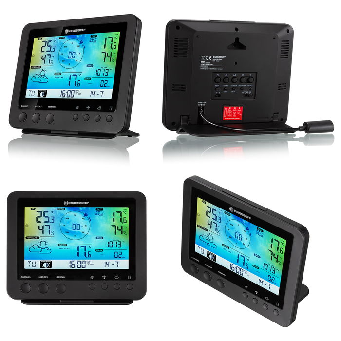 Bresser Centro Meteorológico 5-en-1 WLAN con Sensor Profesional y WiFi