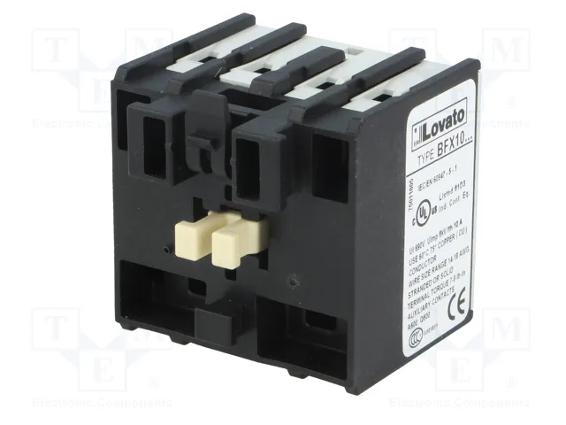 LOVATO ELECTRIC Contactores auxiliares BF NC x2 + NA x2