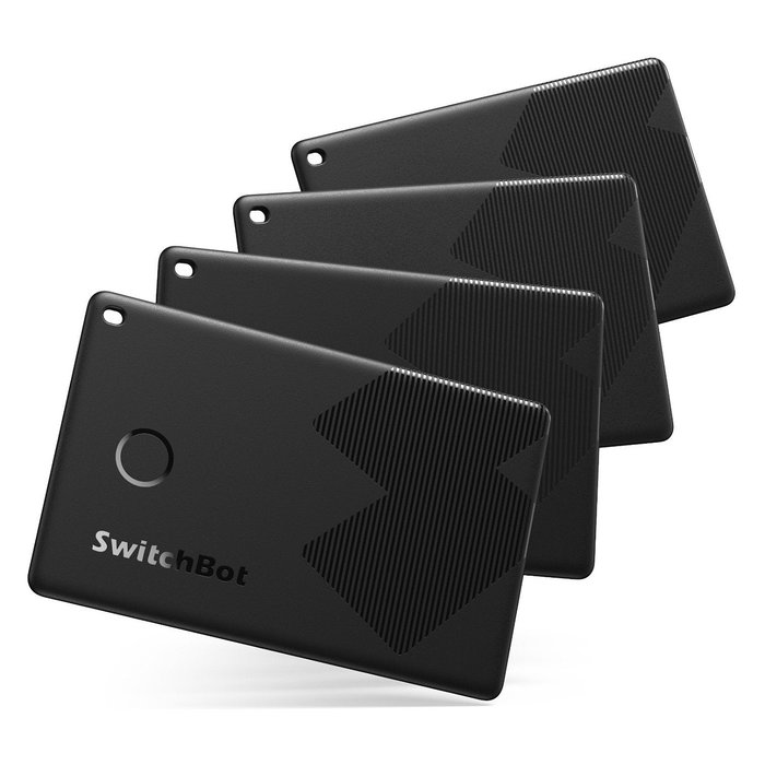 SwitchBot W2500032 Tarjeta Rastreador para Cartera con NFC, Negro, ABS/PC, 85 x 54 x 2.5 mm