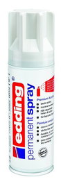 EDDING Pintura Acrílica Permanent Spray 200 ml Blanco Tráfico Brillo