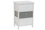 DKD Home Decor Cajonera Blanco Gris 3 Cajones 29 x 58 x 40 cm