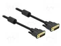 DeLOCK Cable DVI-I de 1 m Negro