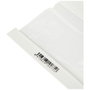 Fixo Forro ajustable de PVC para libros, transparente, 29 x 53 cm