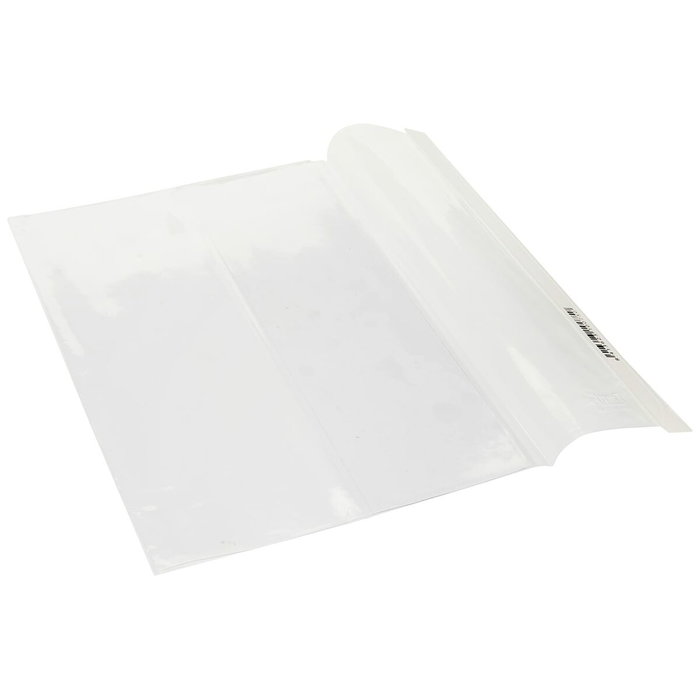 Fixo Forro ajustable de PVC para libros, transparente, 29 x 53 cm
