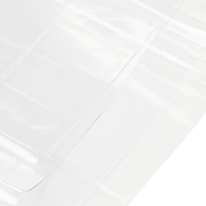 Fixo Forro ajustable de PVC para libros, transparente, 29 x 53 cm