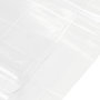 Fixo Forro ajustable de PVC para libros, transparente, 29 x 53 cm
