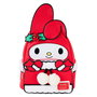 Loungefly Mochila Winter My Melody Sanrio 26cm Piel Vegana Detalles Sherpa