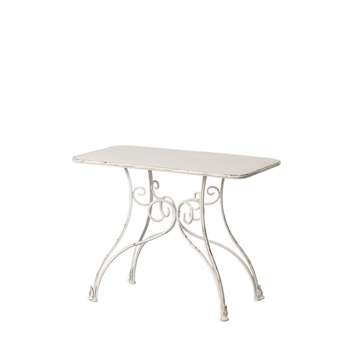 Ixia Consola Crema de Hierro 100 x 52 x 76 cm Ixia Consola Crema de Hierro 100 x 52 x 76 cm