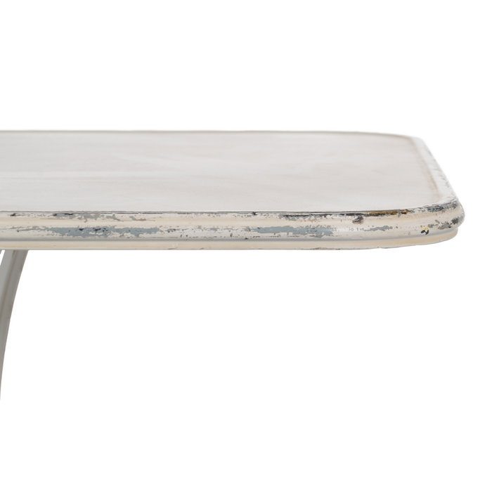 Consola Crema Metal 100 X 52 X 76 cm