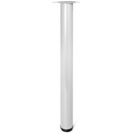 HERRAJES ALK Pata de mesa regulable VIGO Ø60 H710 Gris metal