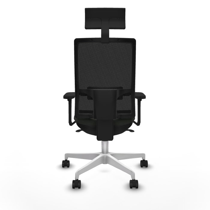 PIQUERAS Y CRESPO Silla de oficina Horna con mecanismo Sincro y Brazos 3D Negro PIQUERAS Y CRESPO Silla de oficina Horna con mecanismo Sincro y Brazos 3D Negro