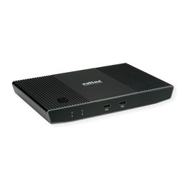 ROLINE 14.01.3427 KVM Switch HDMI 4K Ultra HD 3840x2160, USB 3.0, 2 Puertos, Control 2 Dispositivos, USB-C PD 100W, Negro