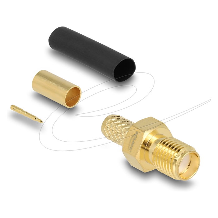 DeLOCK 91791 Conector Coaxial RP-SMA DeLOCK 91791 Conector Coaxial RP-SMA