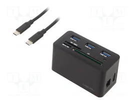 LogiLink UA0370 Dockingstation USB 3.2 Gen 1 Type-C con HDMI y Ethernet