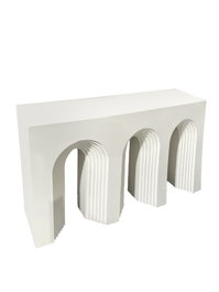 DKD Home Decor Consola Moderno Blanco 150 x 35 x 87 cm