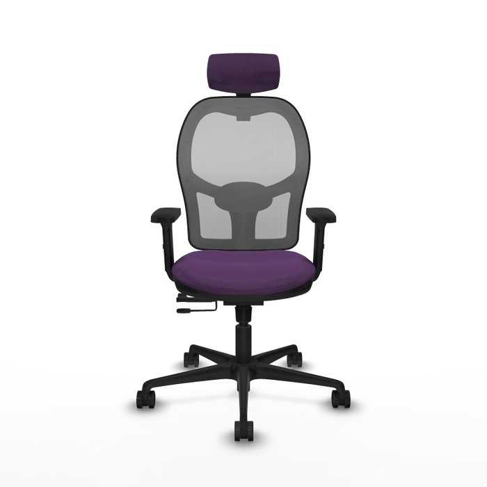 PIQUERAS Y CRESPO Silla de oficina Jorquera con Mecanismo Sincro/Traslack, Morado y Gris PIQUERAS Y CRESPO Silla de oficina Jorquera con Mecanismo Sincro/Traslack, Morado y Gris