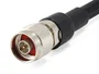 LevelOne ANC-4150 Cable Coaxial RG58 5 m Negro 50 Ohm Conectores Macho Derecho