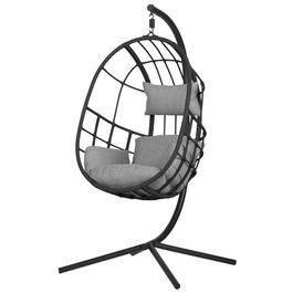 Outfit Sillón Colgante Con Cojín Jerry 128x128 cm; h.190 cm