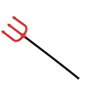 Atosa Tridente Rojo de Plástico de 51 cm para Disfraz de Diablo