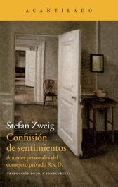 Confusión de sentimientos, Stefan Zweig - ACANTILADO EDITORIAL