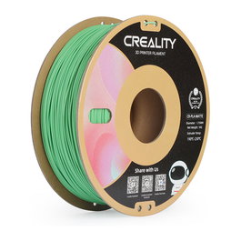 Creality CR-PLA Matte Avocado Green Filamento 3D, PLA, 1.75 mm, 1 kg, Verde Aguacate, para Impresoras Creality 3D