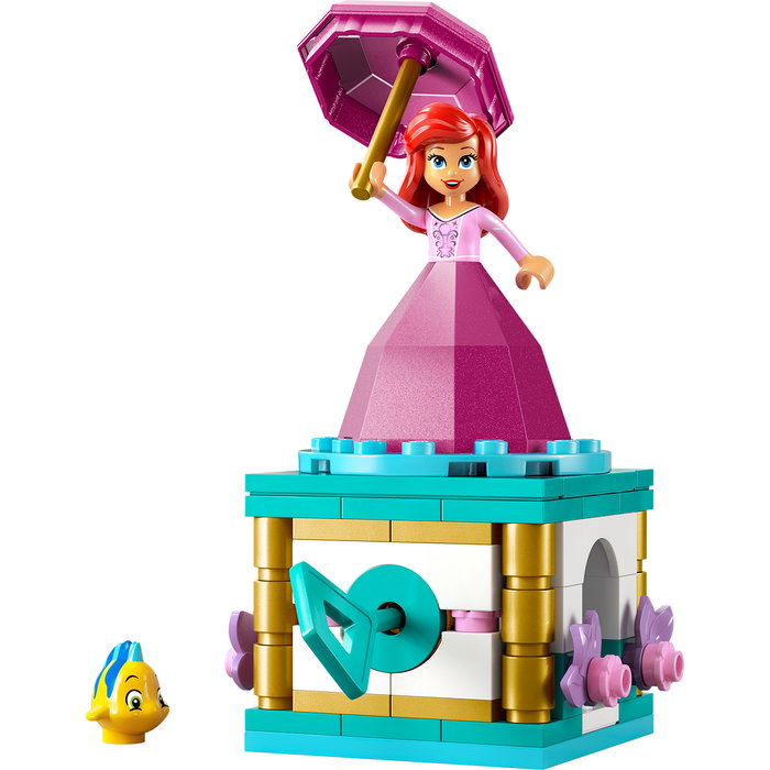 Lego | Disney Princess 43259 Ariel Girando Juego de Construcción para Niñas a Partir de 5 Años