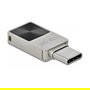 DeLOCK Lápiz de Memoria USB-C 128GB, USB 3.2 Gen 1, Metal, Sin Tapa, Plata, para PC/Mac/Android/iPad, Mini USB-C Stick