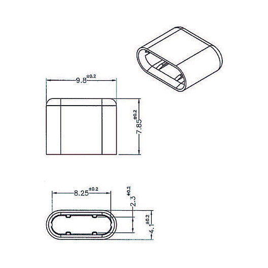 DeLOCK 64008 Cubierta antipolvo para USB Tipo C, 10 piezas, Negro