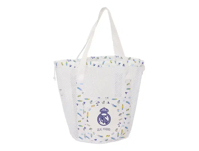 Safta Bolso de Playa Antiareena Real Madrid 28x34x28cm Safta Bolso de Playa Antiareena Real Madrid 28x34x28cm