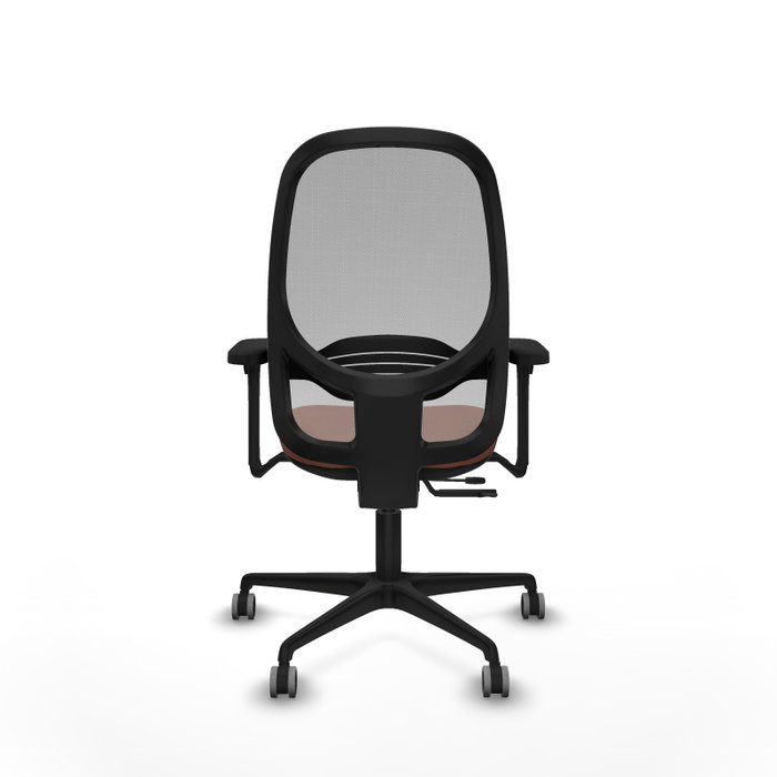 PIQUERAS Y CRESPO Silla de oficina Cilanco con mecanismo Sincro/Traslack Marrón y Gris