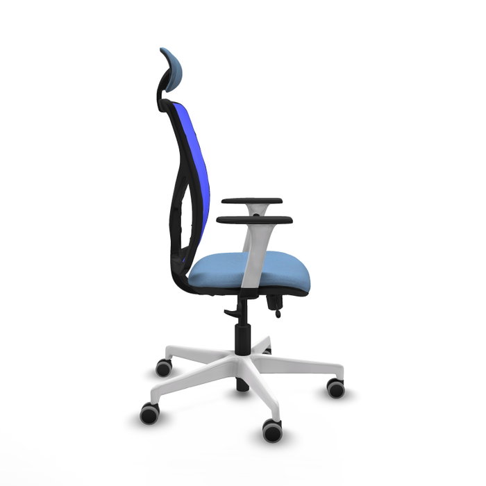 PIQUERAS Y CRESPO Silla de oficina Motilla con mecanismo Sincro/Traslack Azul PIQUERAS Y CRESPO Silla de oficina Motilla con mecanismo Sincro/Traslack Azul