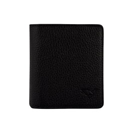 Zoozie Bags Dallas Cartera de Piel Auténtica para Hombre Color Negro