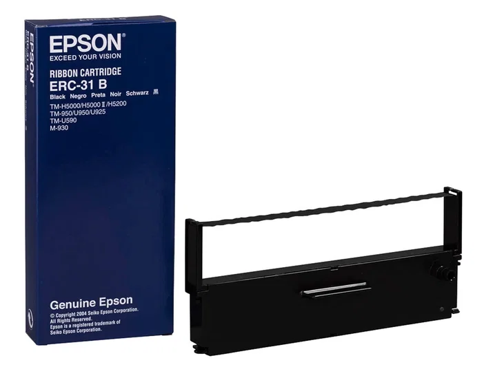 Epson Cinta de Nylon Negra para M-930, TM-930 y ERC-31B