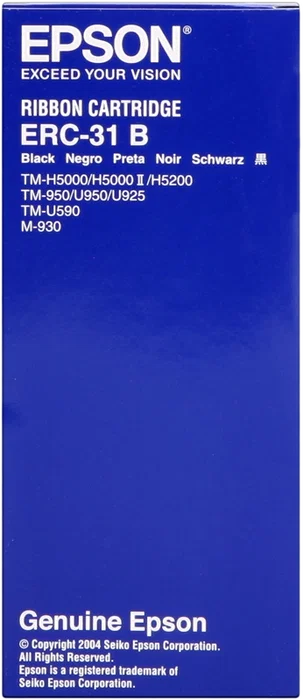 Epson Cinta de Nylon Negra para M-930, TM-930 y ERC-31B