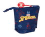 Estuche Cubilete Spider-Man Neon Azul marino 8 x 19 x 6 cm