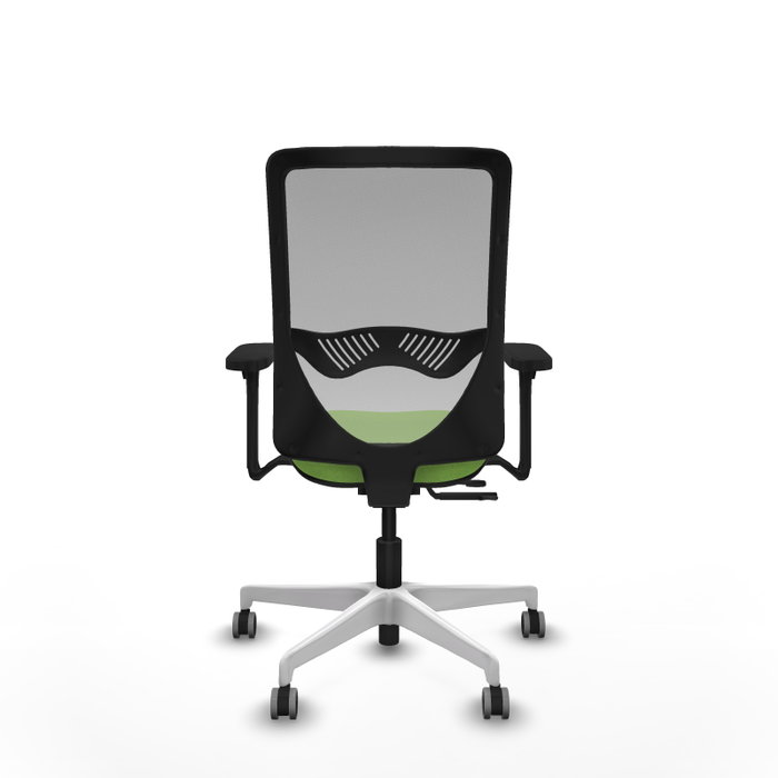 PIQUERAS Y CRESPO Silla de oficina Zulema Pistacho/Gris con mecanismo Sincro/Traslack PIQUERAS Y CRESPO Silla de oficina Zulema Pistacho/Gris con mecanismo Sincro/Traslack