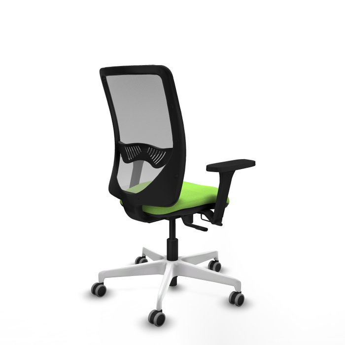 PIQUERAS Y CRESPO Silla de oficina Zulema Pistacho/Gris con mecanismo Sincro/Traslack PIQUERAS Y CRESPO Silla de oficina Zulema Pistacho/Gris con mecanismo Sincro/Traslack