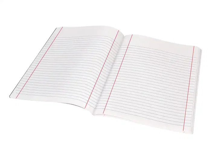 Liderpapel Libreta tapa negra A5 con 80 hojas y doble margen Liderpapel Libreta tapa negra A5 con 80 hojas y doble margen