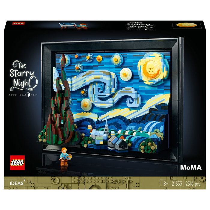 LEGO Ideas Vincent van Gogh La Noche Estrellada 21333 LEGO Ideas Vincent van Gogh La Noche Estrellada 21333