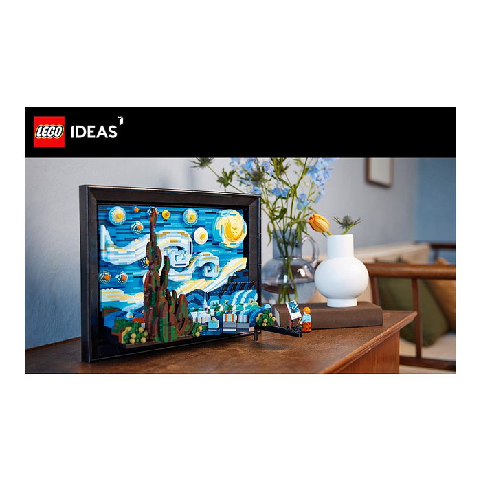LEGO Ideas Vincent van Gogh La Noche Estrellada 21333 LEGO Ideas Vincent van Gogh La Noche Estrellada 21333